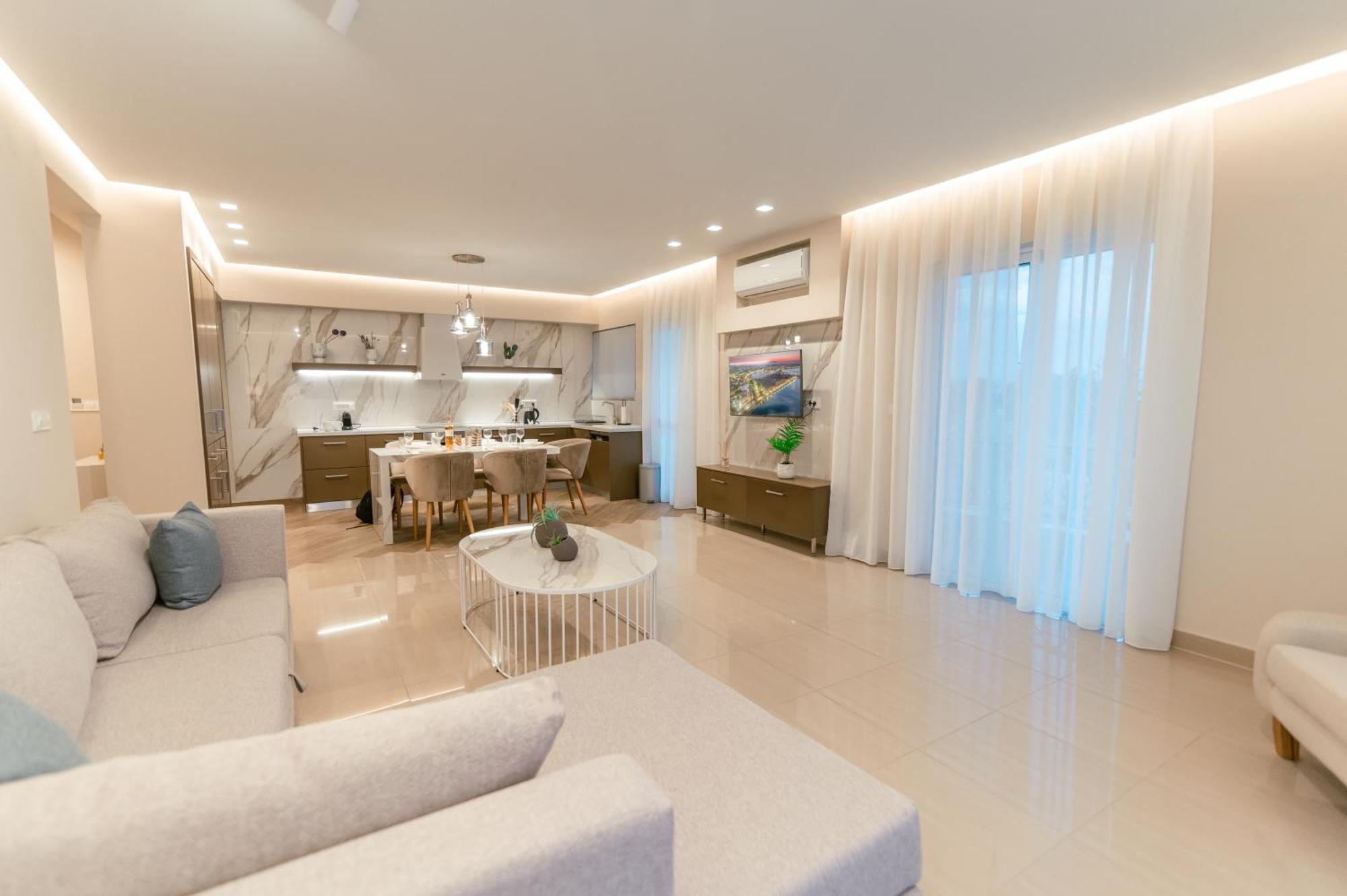 Brand New Elegant Suite Platánion Exterior foto